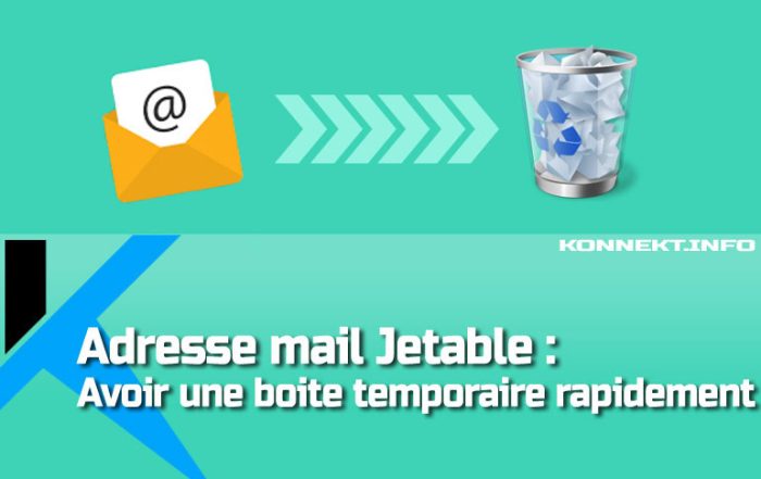 Présentation de l'article sur les adresses e-mail jetables et temporaires