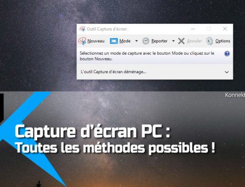 Comment faire une capture d’écran (screenshot) sur PC ?