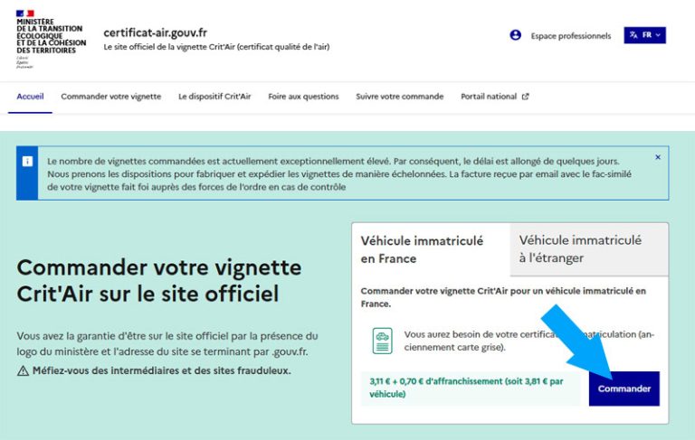 Demande de vignette crit'air : comment l'obtenir facilement? - Konnekt