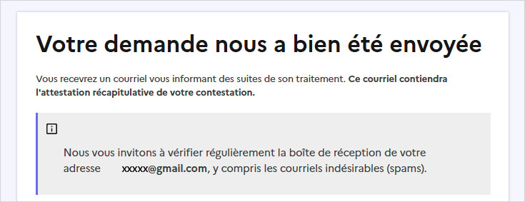 Fin de la procédure de dénonciation sur le site Antai