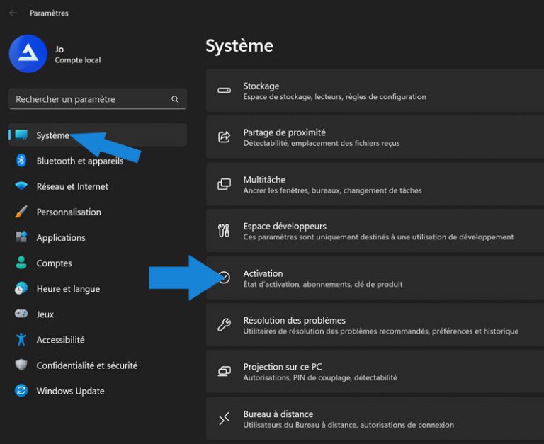 Passer de la version Windows Famille à Professionnel Konnekt